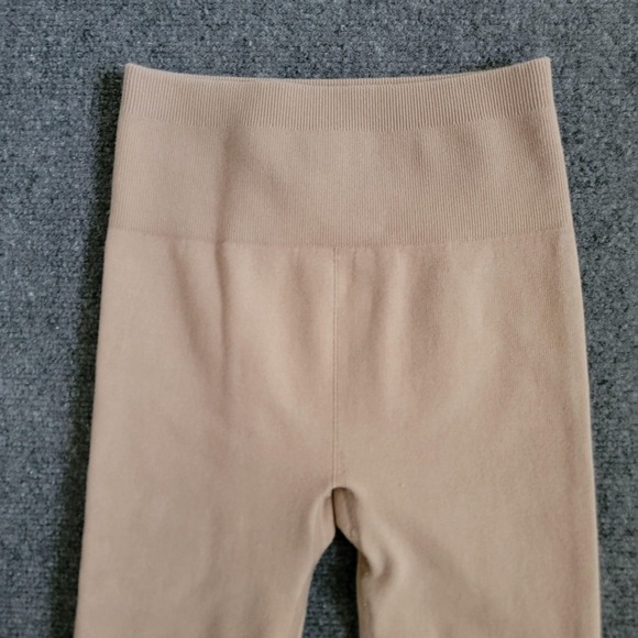 Everlane Leggings Womens XS‎ Beige High Rise Seamless Stretch Waistband Pants - Picture 2 of 11